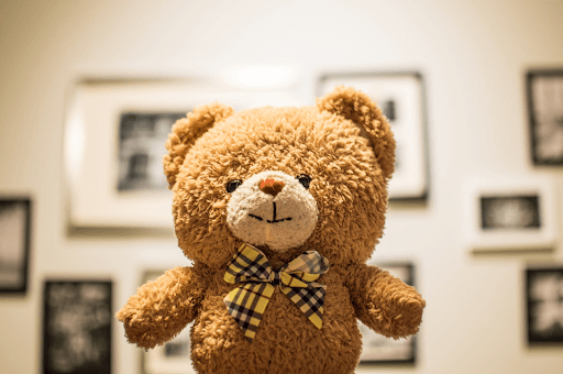 Brown bear plush toy