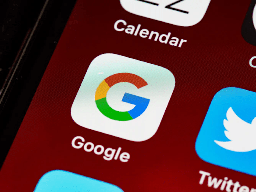 Google Logo In Phone