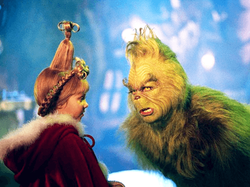 Cindy Lou and The Grinch scene from How the Grinch Stole Christmas (2000 film)