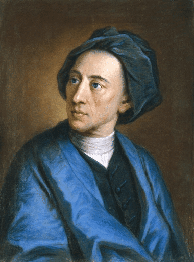 shot of Alexander Pope