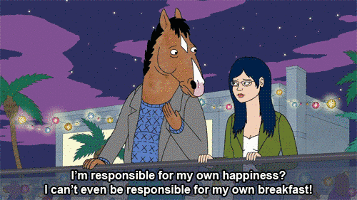 BoJack and Diane talking about happiness