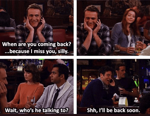 funny 4 panel HIMYM strip about friendship