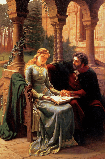  Abelard and his pupil Eloise illustration